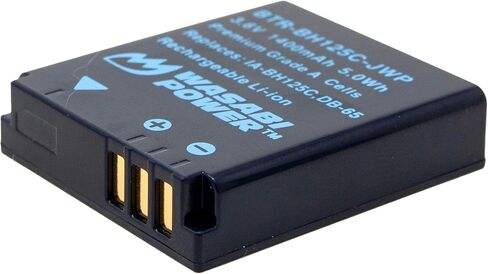 بطارية طاقة واسابي لريكو DB-65 وريكو GR Digital، GR Digital II، GR Digital III، GR Digital IV، GR، GR II، G600، G700، G700SE، G800، GX100، GX200، R3، R4، R5، R30، WG-M1 in Saudi Arabia